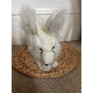 Hansa Toy International White Stuffed Animal Alaskan Siberian Fox Husky Dog 18"